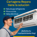 ¿Tu aire acondicionado no enfría bien? Cartagena Repara tiene la solución