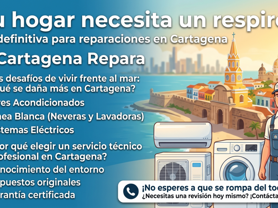 ¿Tu hogar necesita un respiro? Guía definitiva para reparaciones en Cartagena
