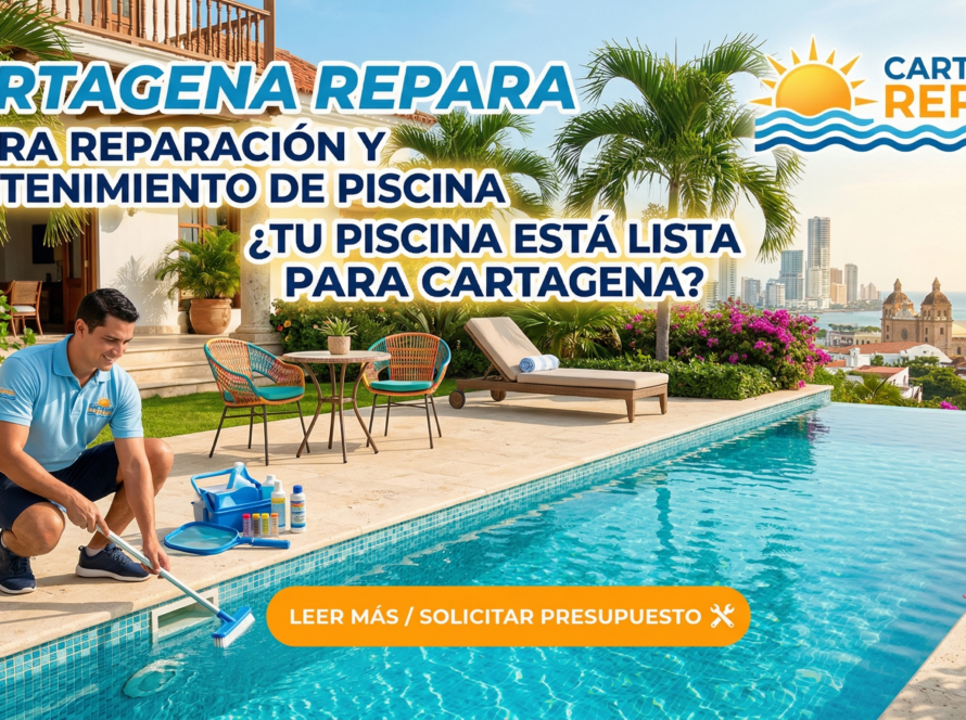 reparación de piscinas en Cartagena